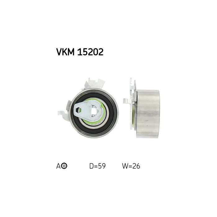 Ролик натяжителя ремня SKF VKM 15202