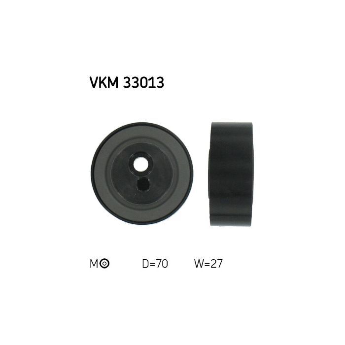 Ролик натяжителя ремня SKF VKM 33013