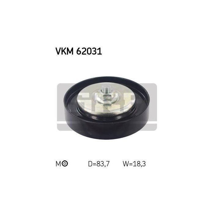 Ролик натяжителя ремня SKF VKM 62031