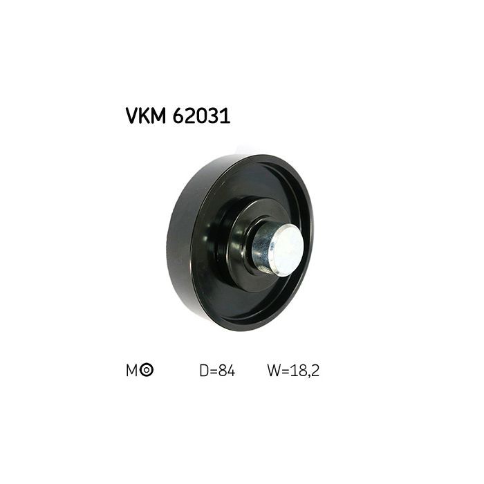 Ролик натяжителя ремня SKF VKM 62031 изображение 2