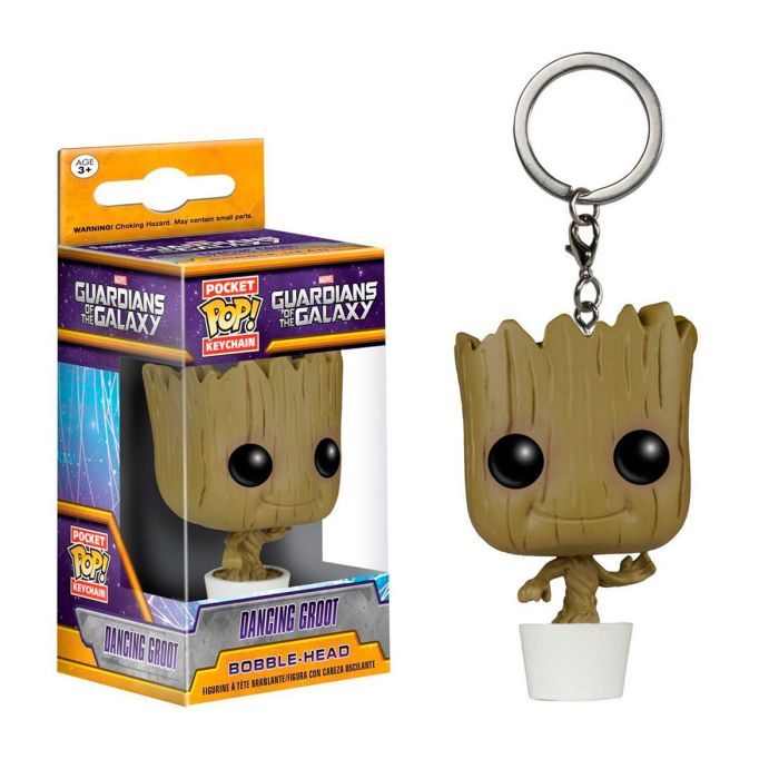 Брелок Funko Pop cерии Стражи Галактики - Танцующий Грут (6715) изображение 2