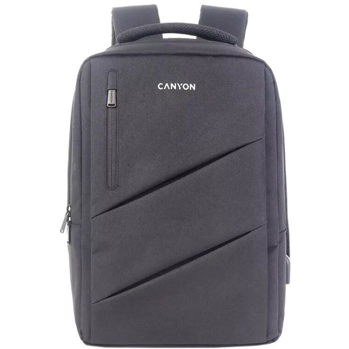 Рюкзак для ноутбука Canyon 15.6" BPE-5 Urban, USB, 12-18L, Grey (CNS-BPE5GY1)
