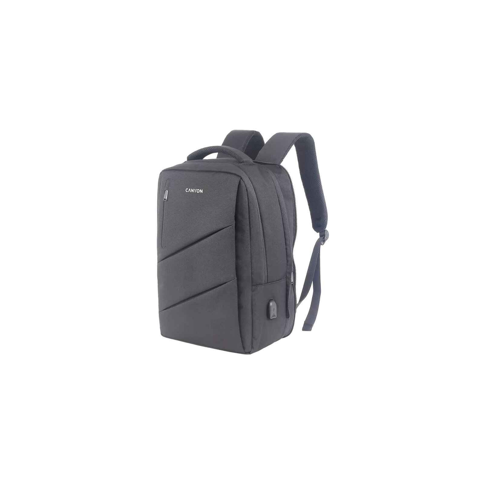 Рюкзак для ноутбука Canyon 15.6" BPE-5 Urban, USB, 12-18L, Grey (CNS-BPE5GY1) изображение 3