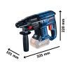 Перфоратор Bosch GBH 180-LI, 2х4Ah, 18, 2 Дж, 2.3 кг (0.611.911.121) изображение 5