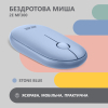 Мишка 2E MF300 Silent Wireless/Bluetooth Stone Blue (2E-MF300WBL) зображення 2