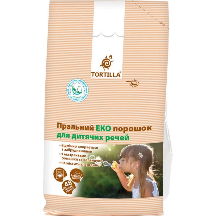Стиральный порошок Tortilla Эко для детских вещей 2.4 кг (4823015913303)