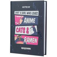 Щоденник шкільний Kite Anime, тверда обкладинка (K23-262-2) зображення 2