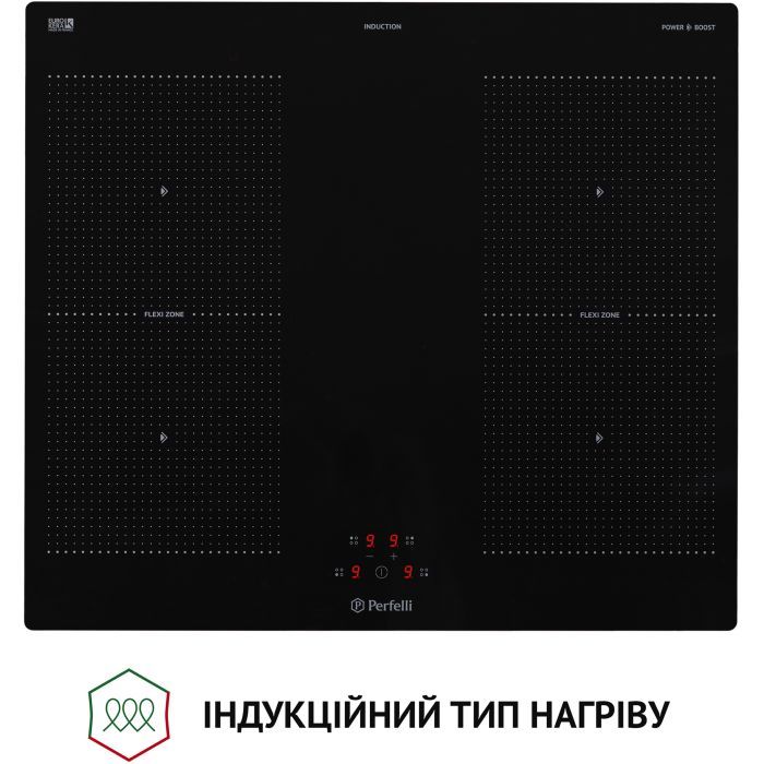 Варочна поверхня Perfelli HI 684 WH зображення 2