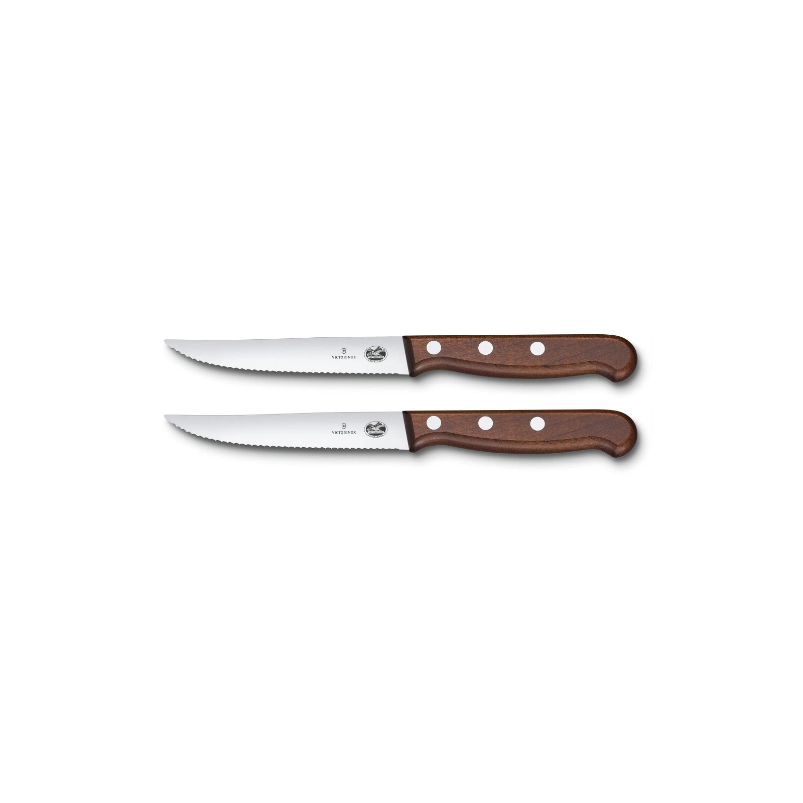 Набір ножів Victorinox Wood Steak Set 2шт Straight (5.1200.12G) зображення 3