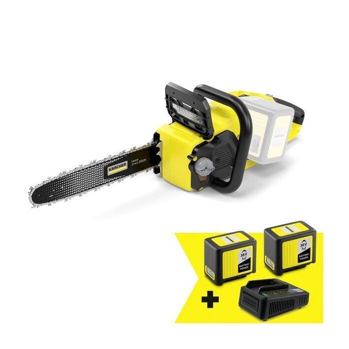 Цепная пила Karcher CNS 36-35 Battery,36V 5Ah, Charger (9.612-129.0)
