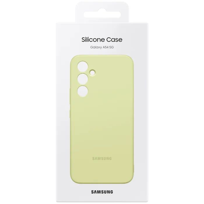 Чехол для мобильного телефона Samsung Samsung A54 Silicone Case Lime (EF-PA546TGEGRU) изображение 5