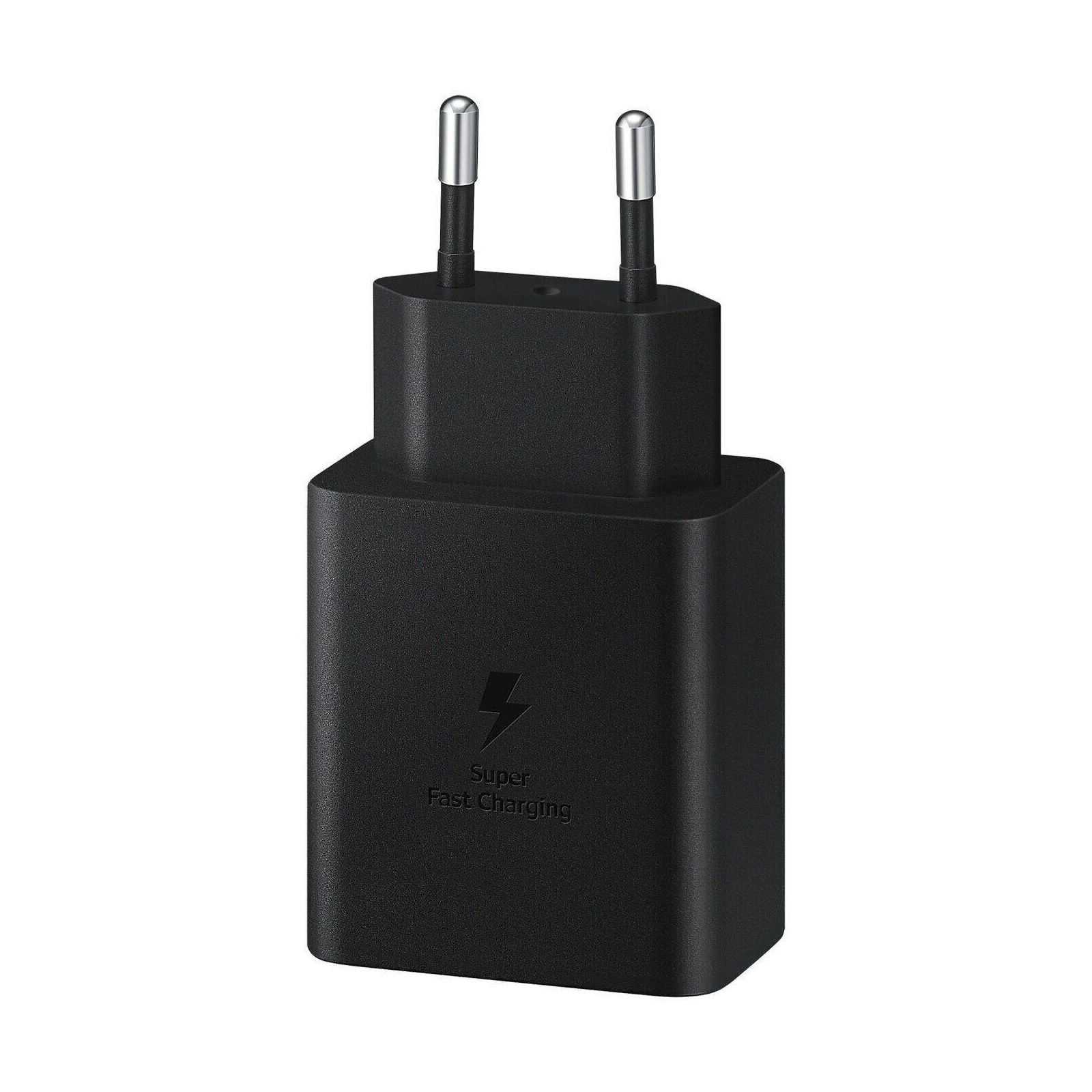 Зарядний пристрій Samsung 45W Compact Power Adapter (w C to C Cable) Black (EP-T4510XBEGRU) зображення 3