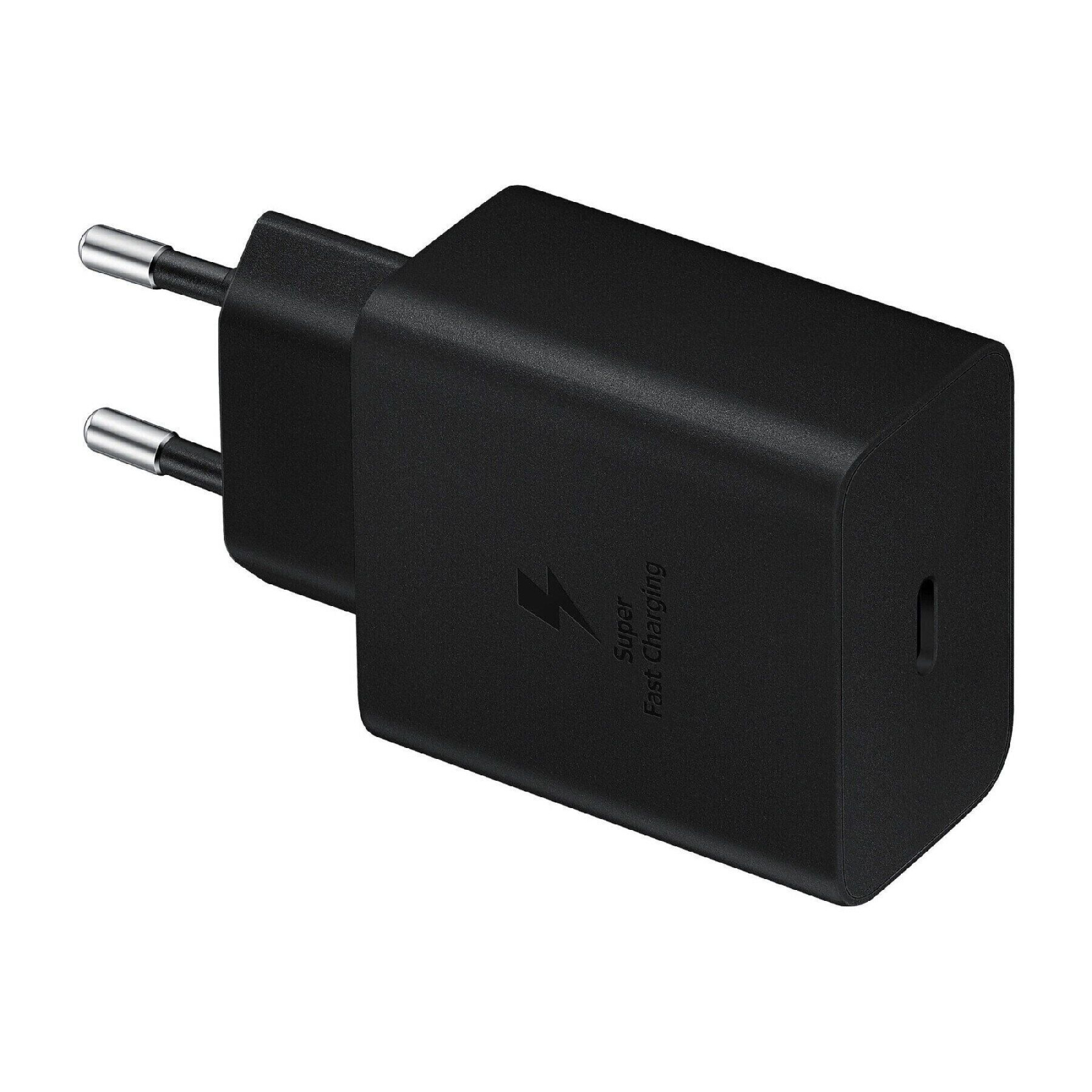 Зарядное устройство Samsung 45W Compact Power Adapter (w C to C Cable) Black (EP-T4510XBEGRU) изображение 4