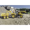 Веломобиль Falk Komatsu трактор на педалях с прицепом, передним и задним ковшом Желтый (2086W) изображение 10