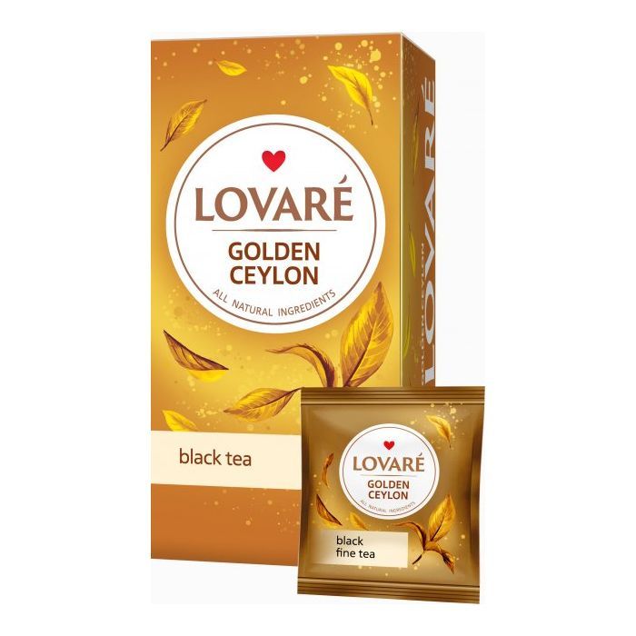 Чай Lovare "Golden Ceylon" 24х2 г (lv.74827) изображение 2