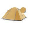 Палатка Naturehike P-Series NH18Z033-P 210T/65D Yellow (6927595783658) изображение 2