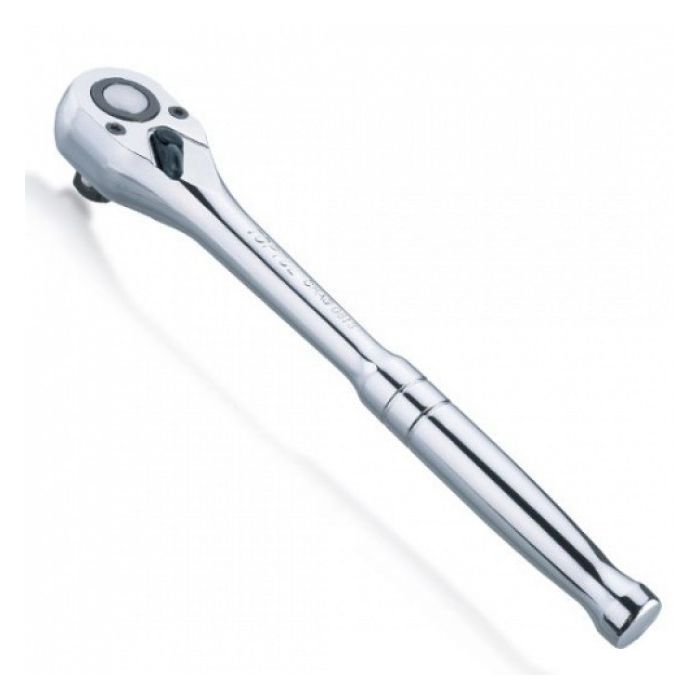 Тріскачка Toptul 1/4" 72 зуби металева ручка (CHAM0813) зображення 2