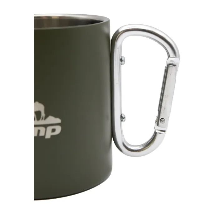 Чашка туристическая Tramp 350 мл с карабином Olive (UTRC-122-olive) изображение 2
