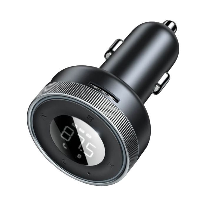 Зарядное устройство Baseus Enjoy Car Wireless MP3 Charger USB Black (CCLH-01) изображение 2