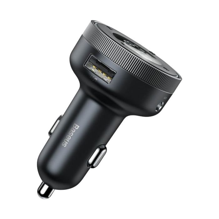 Зарядное устройство Baseus Enjoy Car Wireless MP3 Charger USB Black (CCLH-01) изображение 3