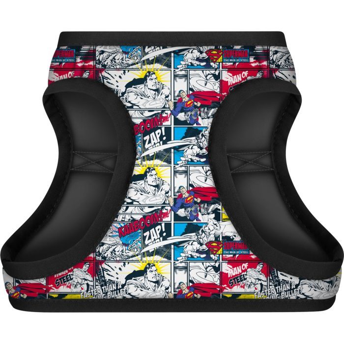 Шлея для собак WAUDOG Clothes з QR паспортом "Супермен комікс" XS4 (1004-4006) зображення 2
