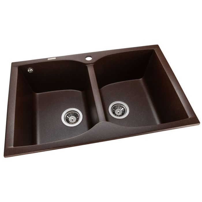 Мийка кухонна GRANADO CORDOBA black shine (gr1201) зображення 2