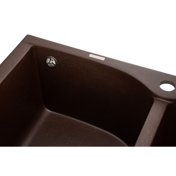 Мийка кухонна GRANADO CORDOBA black shine (gr1201) зображення 4