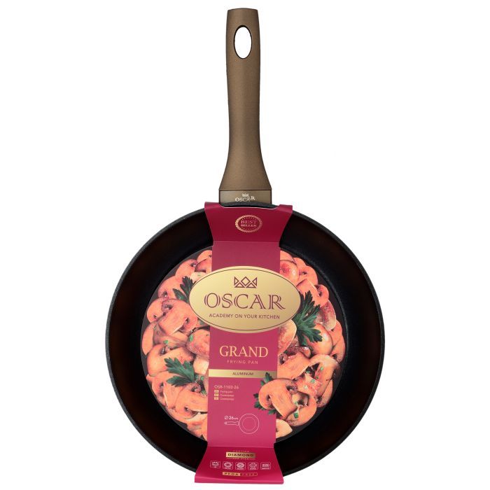 Сковорода Oscar Grand 28 см (OSR-1103-28) изображение 3