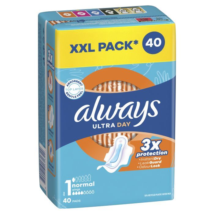 Гігієнічні прокладки Always Ultra Normal (Розмір 1) 10 шт. (5997253515991) зображення 2