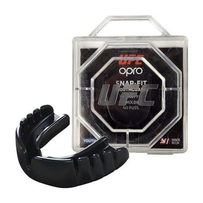 Капа Opro Snap-Fit UFC доросла Black (SN_UFC_Black) изображение 3