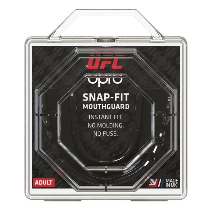 Капа Opro Snap-Fit UFC доросла Black (SN_UFC_Black) изображение 7