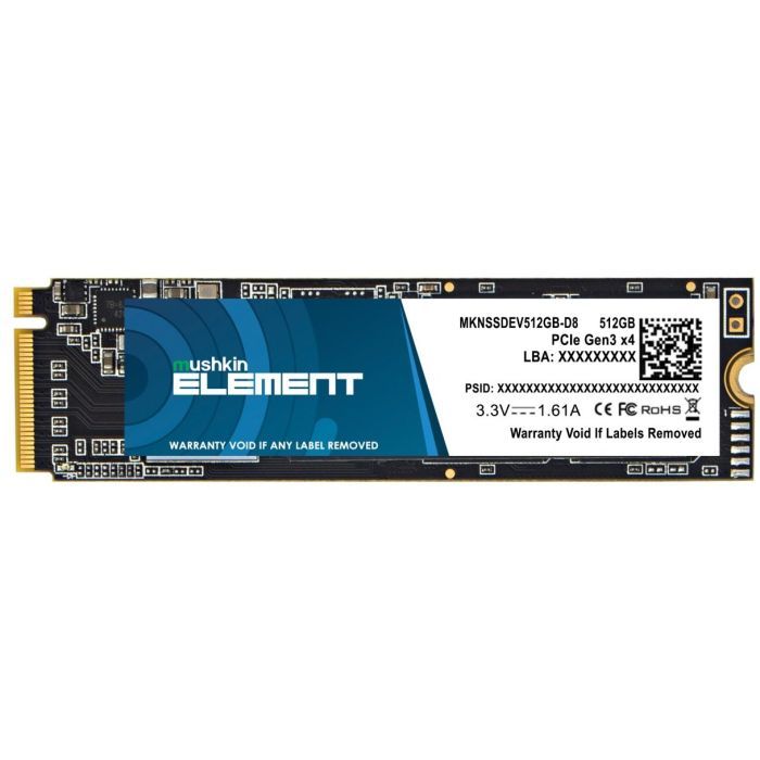 Накопитель SSD M.2 2280 512GB Mushkin (MKNSSDEV512GB-D8)