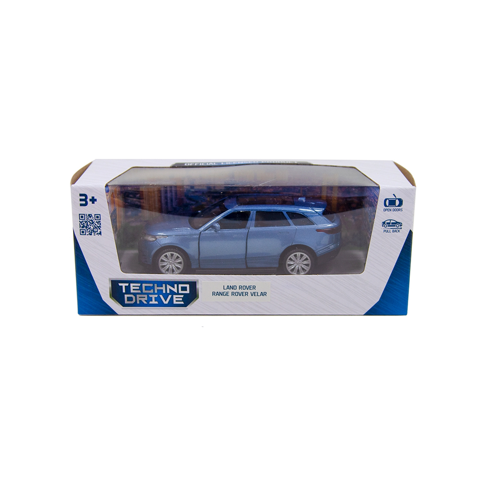 Машина Techno Drive LAND ROVER RANGE ROVER VELAR (синій) (250308) зображення 11