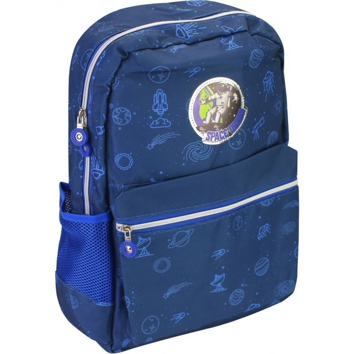 Рюкзак шкільний Cool For School Космонавт синій 16,5" (CF86465)