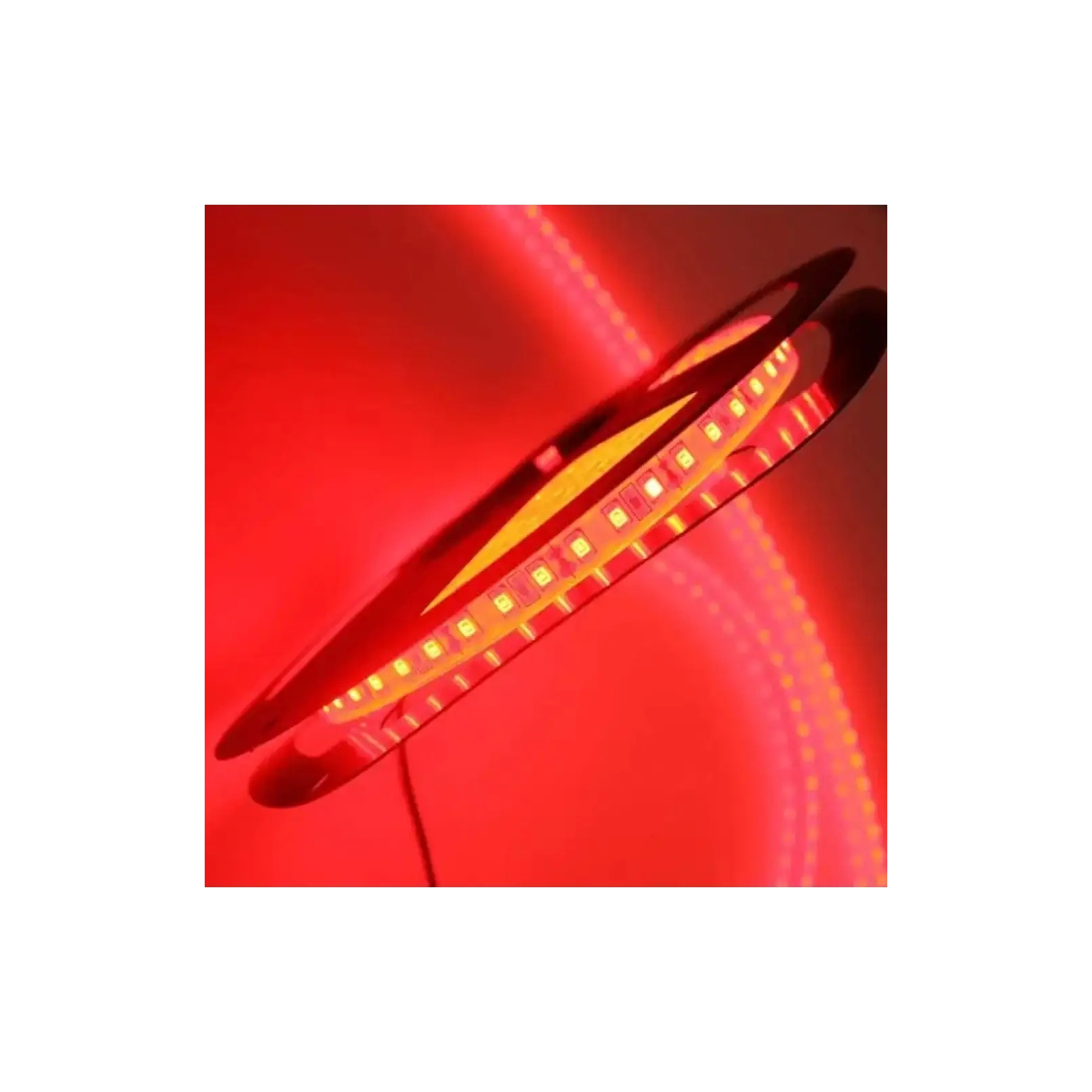 Светодиодная лента LED-STIL 9,6 Вт/м 2835 120 діодів IP68 12 Вольт 100 lm ЧЕРВОНИЙ (DFN2835-120A-IP68-R)
