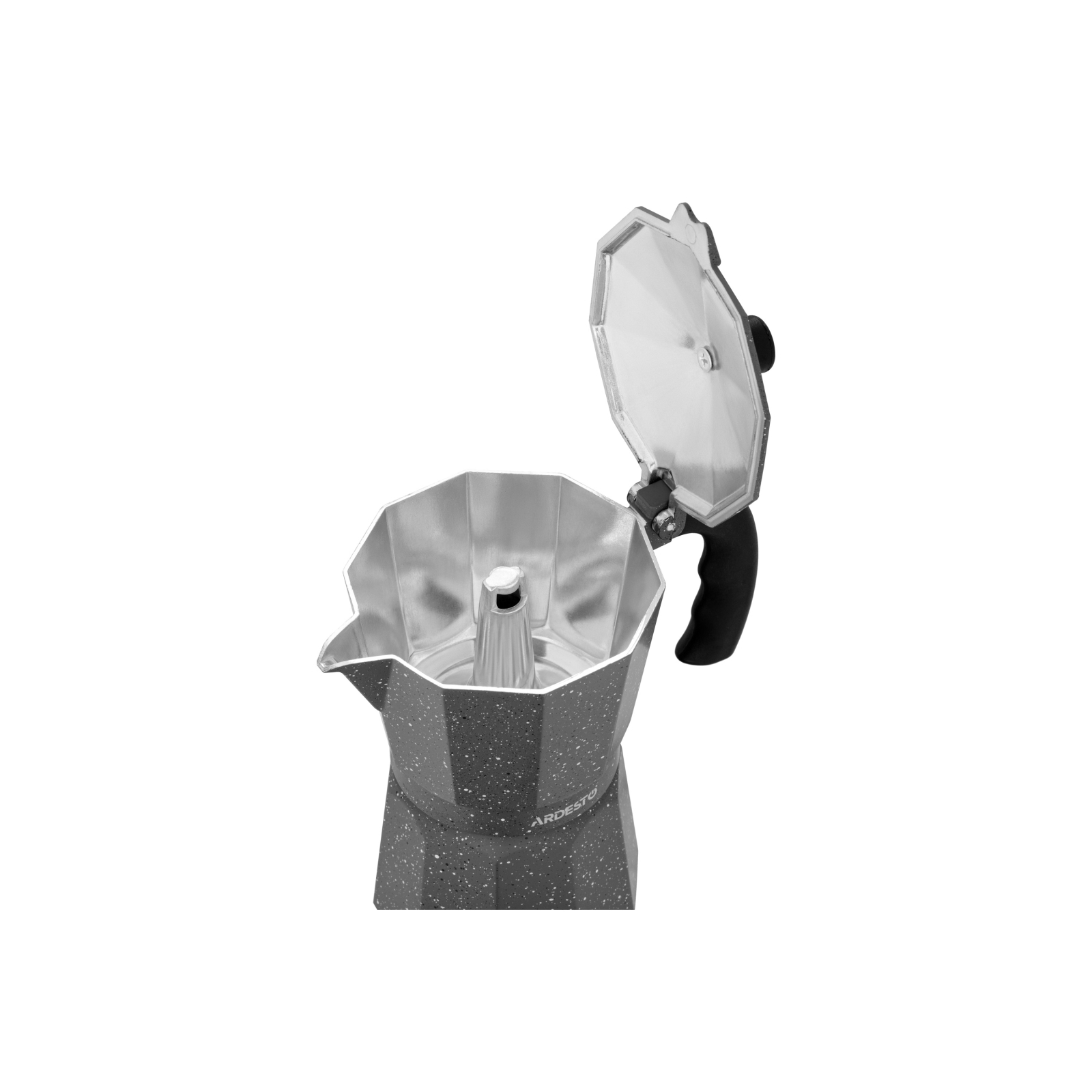 Гейзерна кавоварка Ardesto Gemini Molise 3 чашки (AR0803AGS) зображення 9