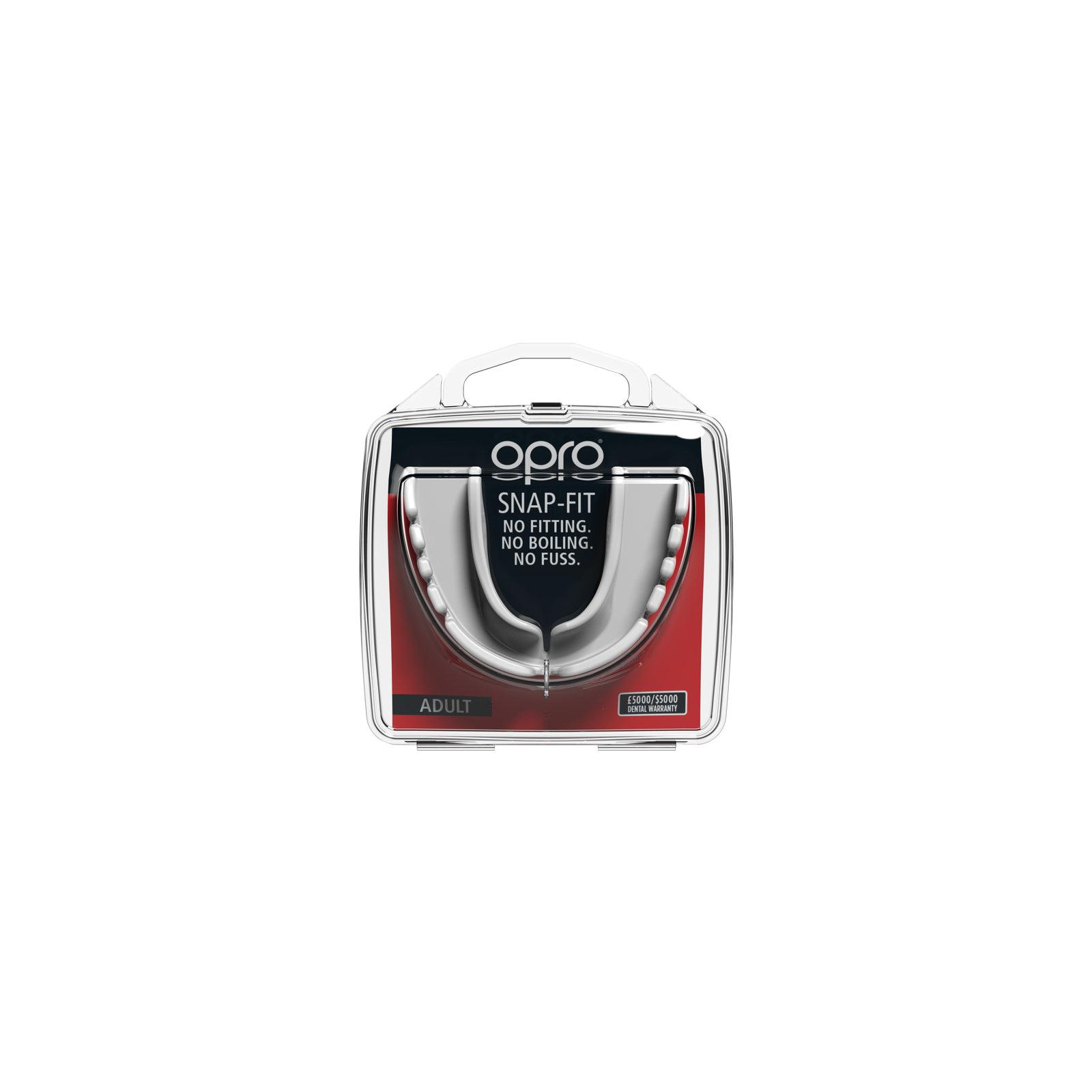 Капа Opro Snap-Fit доросла (вік 11+) Clear (art.002139015) (SN_Clear) изображение 5