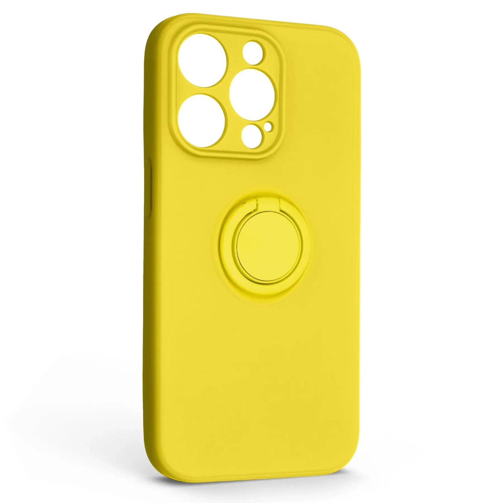 Чохол до мобільного телефона Armorstandart Icon Ring Apple iPhone 14 Pro Yellow (ARM68711)