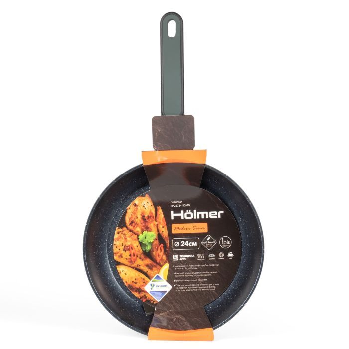 Сковорода Hölmer Modern кована 22 см (FP-22722-SGMG Modern) зображення 6
