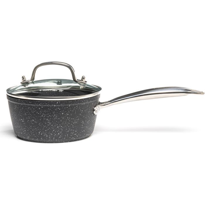 Ковш Hölmer Elegance кований з кришкою 1,3 л (SP-1313-FAMМL Elegance)