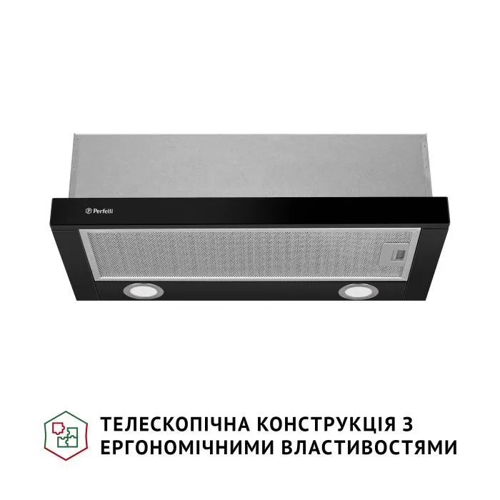 Вытяжка кухонная Perfelli TL 6622 BL 1000 LED изображение 2
