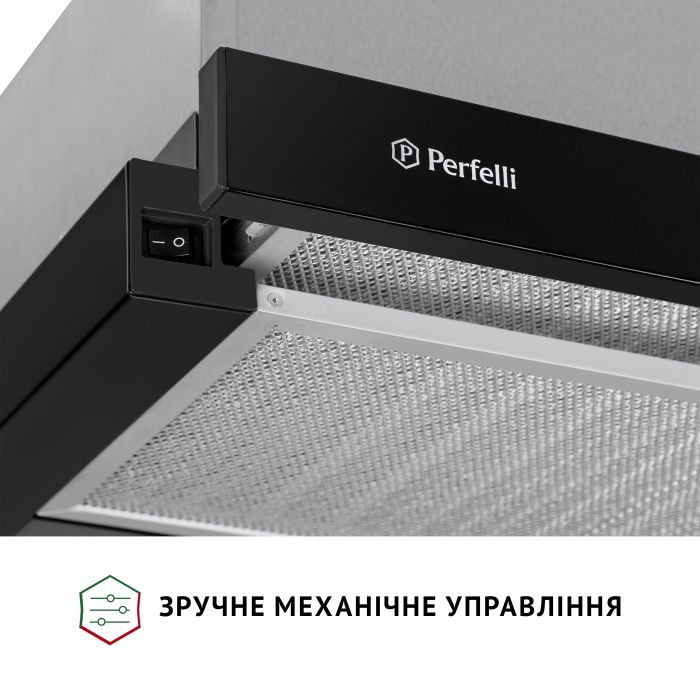 Витяжка кухонна Perfelli TL 6622 I 1000 LED зображення 5