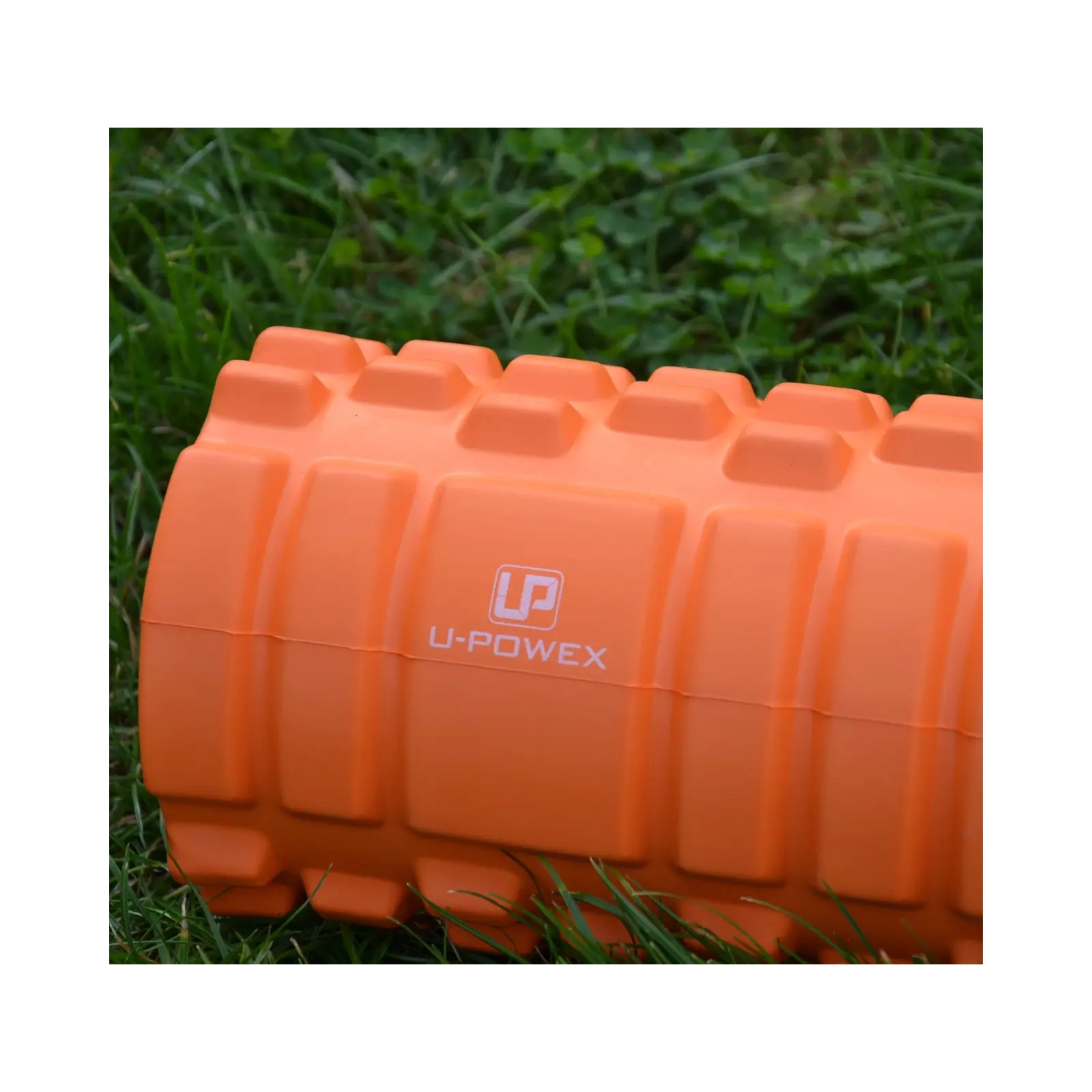 Масажний ролик U-Powex UP_1020 EVA foam roller 33x14см Orange (UP_1020_T1_Orange) зображення 4