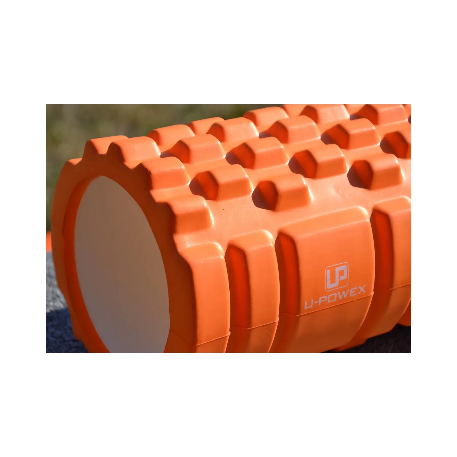 Масажний ролик U-Powex UP_1020 EVA foam roller 33x14см Orange (UP_1020_T1_Orange) зображення 6