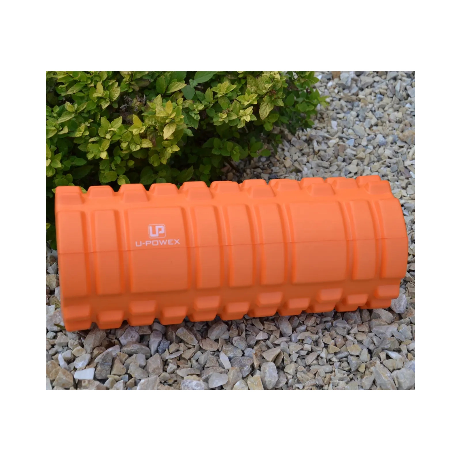 Масажний ролик U-Powex UP_1020 EVA foam roller 33x14см Orange (UP_1020_T1_Orange) зображення 9