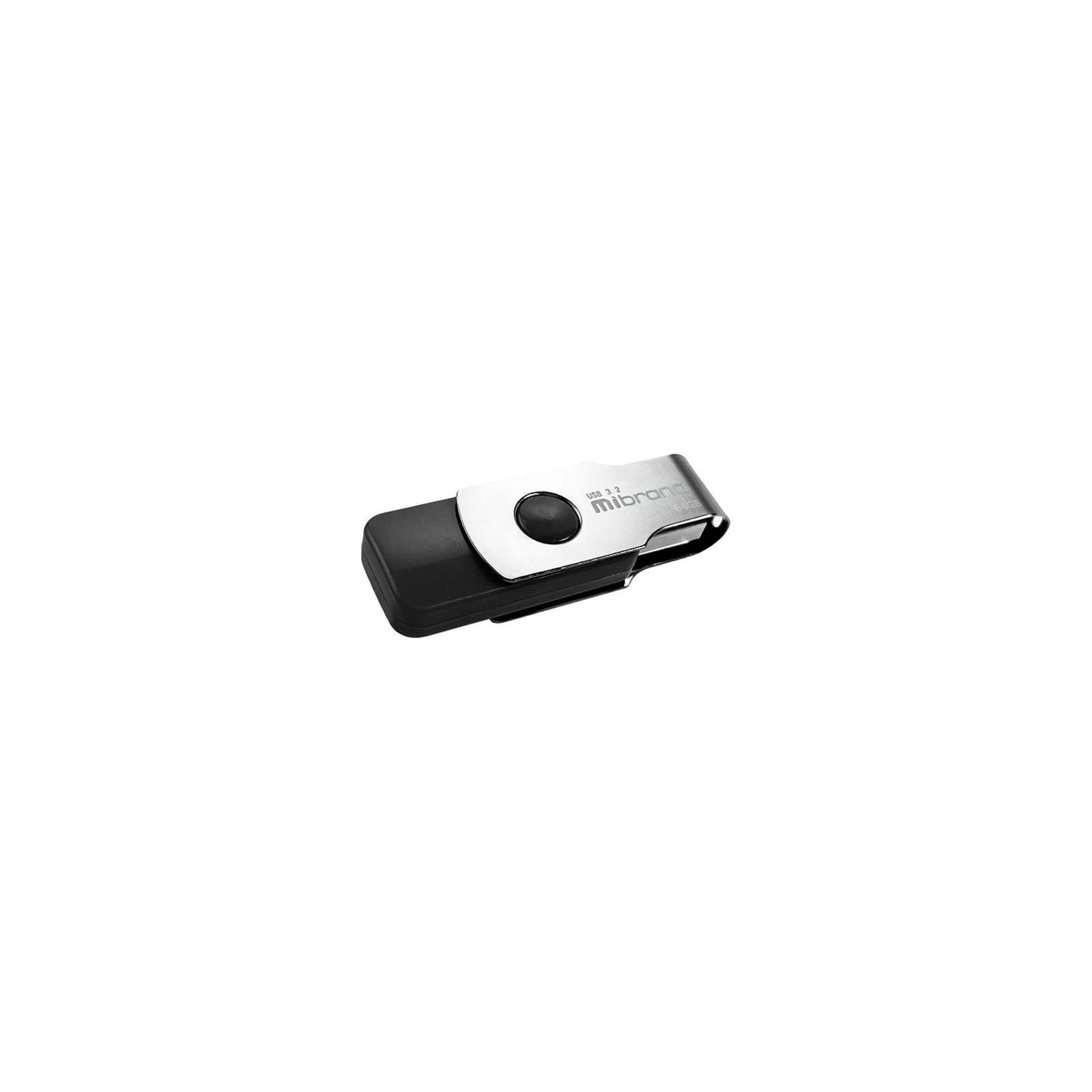 USB флеш накопитель Mibrand 64GB Lizard Black USB 3.2 (MI3.2/LI64P9B)