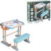 Мольберт Smoby 2в1 Парта-трансформер деревянный 64х60х91 см (420304)