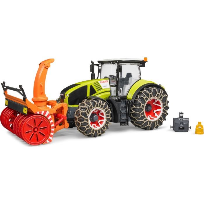 Спецтехніка Bruder Трактор Claas Axion 950 для прибирання снігу (03017) зображення 10