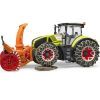 Спецтехніка Bruder Трактор Claas Axion 950 для прибирання снігу (03017) зображення 5
