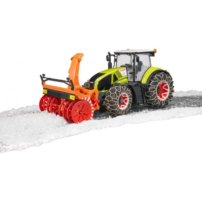 Спецтехніка Bruder Трактор Claas Axion 950 для прибирання снігу (03017) зображення 7